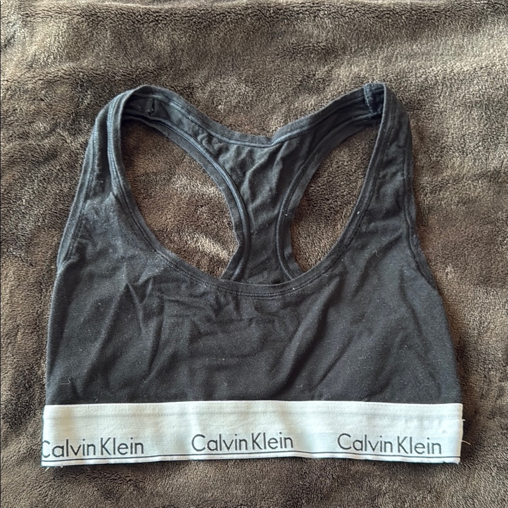 Calvin Klein Women's Black Sports Bra